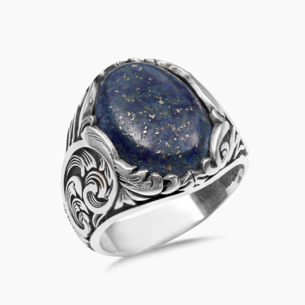 Lapis Lazuli Taşlı Rüya Gümüş Yüzük