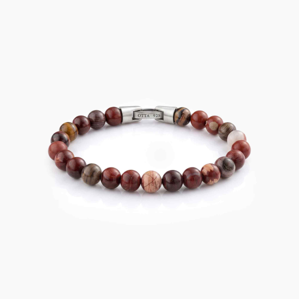 Alev Jasper Taşlı Tesbih Bileklik – 8 mm