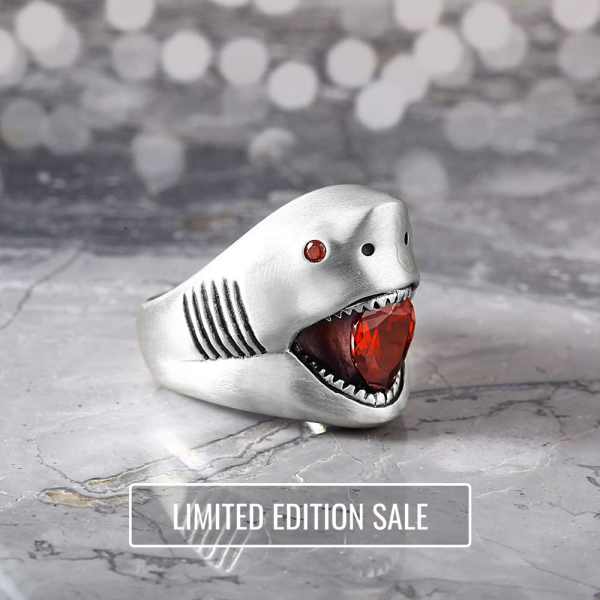 Kızıl Jaws Yüzük