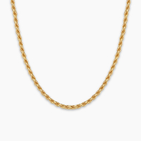 Altın Kaplama Halat Zincir – 3 mm