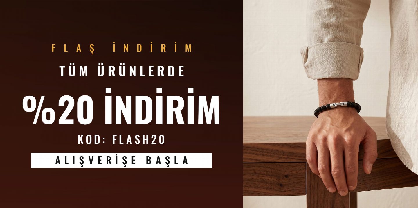 Flaş İndirim – tüm ürünlerde %20